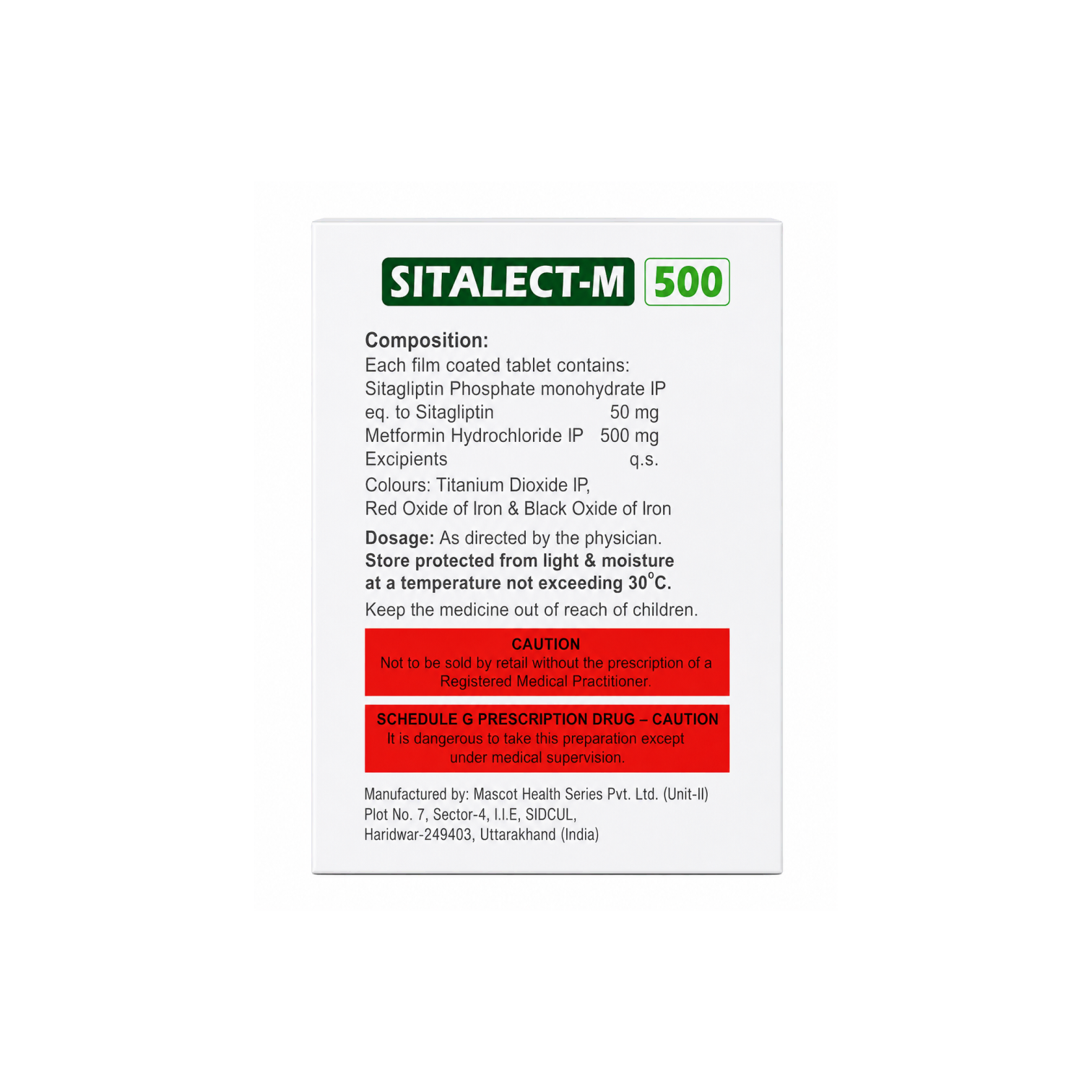 Sitalect M 500 — image 5
