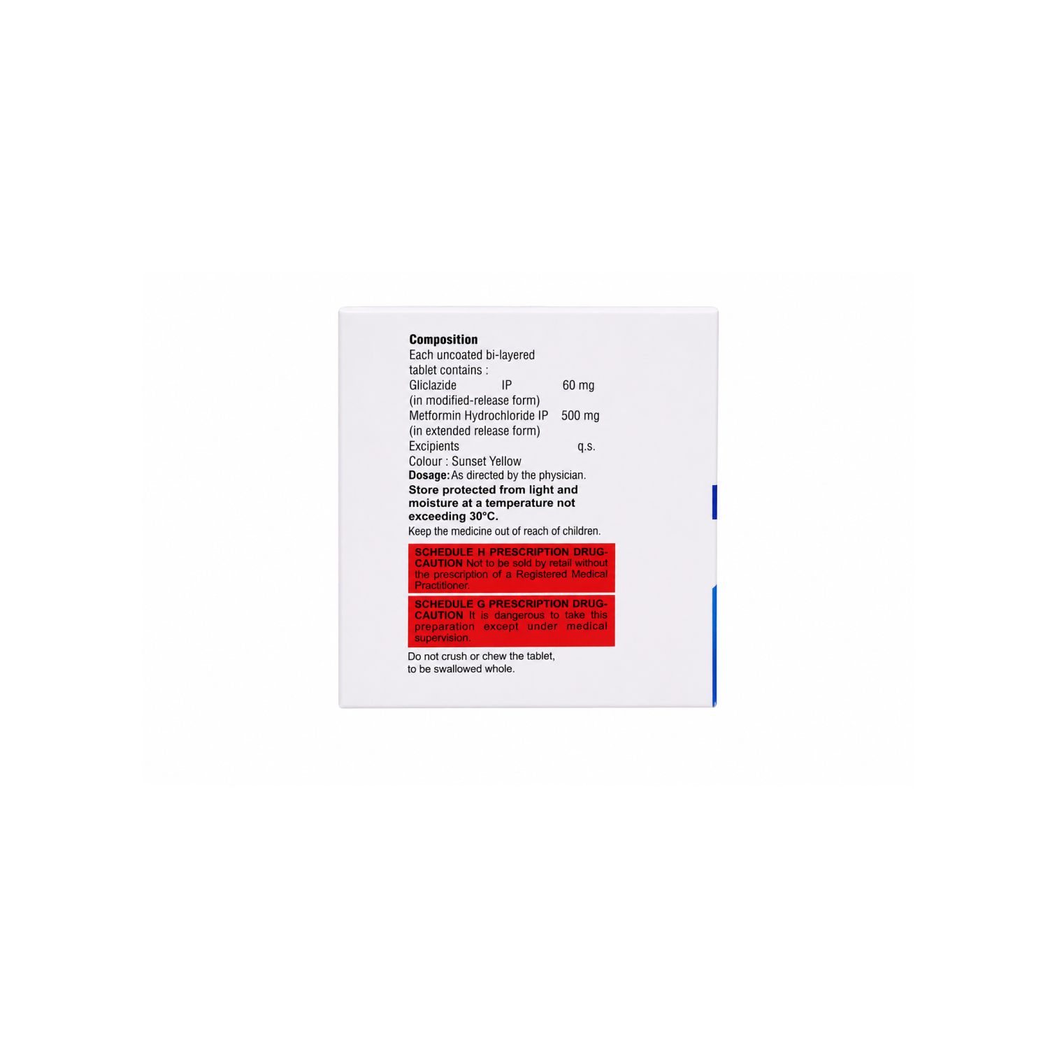 GLICARYL M 60 XR — image 2