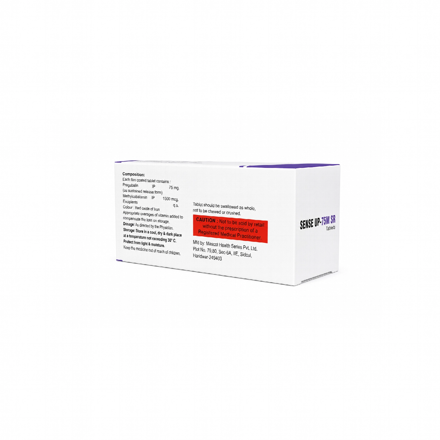 SENSE UP 75 MSR TAB — image 2