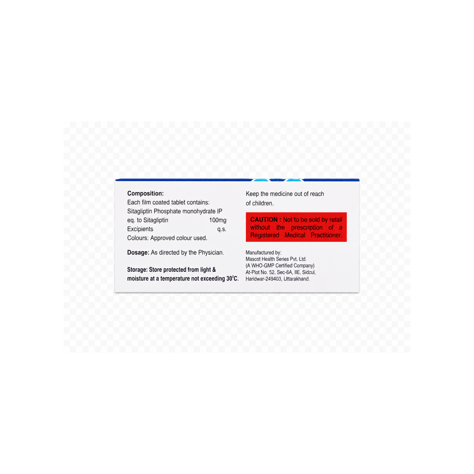 Sitalect 100 — image 2